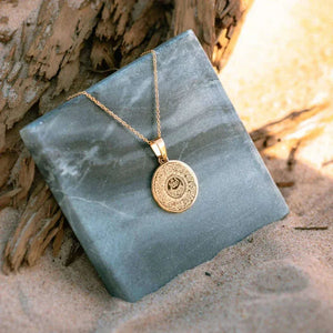 14 Ayar Altin Kaplama Ayet-El Kursi Kolye - Tugbataki.com | Tarzının Farkı, Tuğba Takı.