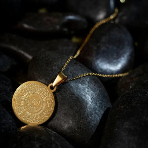 14 Ayar Altin Kaplama Ayet-El Kursi Kolye - Tugbataki.com | Tarzının Farkı, Tuğba Takı.